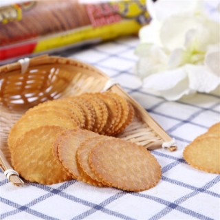 嘉友 得得b 酥脆薄饼薄脆土豆味咸饼干120g