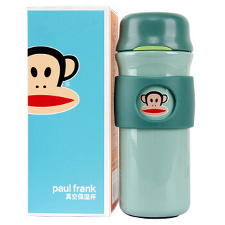 PAUL FRANK 大嘴猴 PFD001 304不锈钢保温杯 400ml 海洋绿色