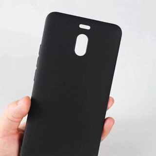 KOLA 魅族魅蓝Note6手机壳 微砂硅胶软壳保护套 适用于魅族魅蓝Note6 黑色
