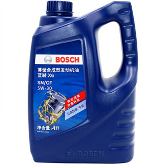 博世(BOSCH)汽车大保养套餐(X6机油机滤空滤空调滤清器)丰田卡罗拉雅力士威驰逸致雷凌1.6/1.8L