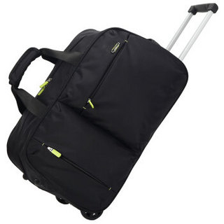 Carany 卡拉羊 拉杆包 大容量手提防水旅行包 可折叠行李包 CX8430L 黑色