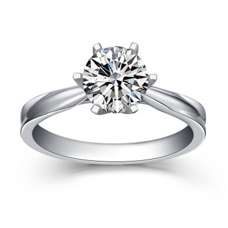 一搏千金（YBQJ）BG106 18K金80分FG色求订结婚 钻石戒指 钻戒 钻石女戒