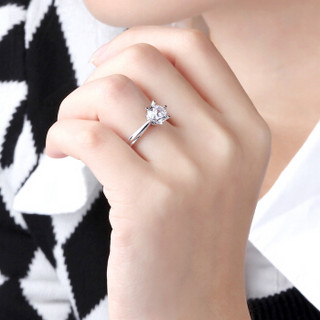 一搏千金（YBQJ）BG106 18K金60分IJ色求订结婚 钻石戒指 钻戒 钻石女戒