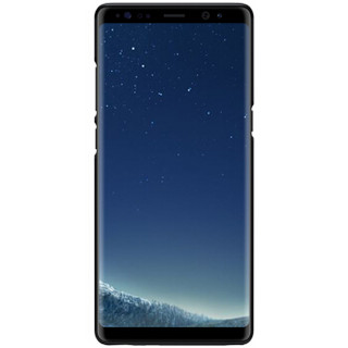 耐尔金（NILLKIN）三星note8手机壳 磨砂手机保护壳/保护套/手机套 黑色