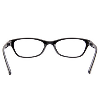 恋上（LianSan）老花镜 男女款时尚花腿 全框高清树脂镜片眼镜 L3716 黑色150度
