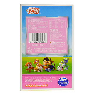 亿智 汪汪队立大功 PAW PATROL 果汁软糖 热带水果味 90g 盒装