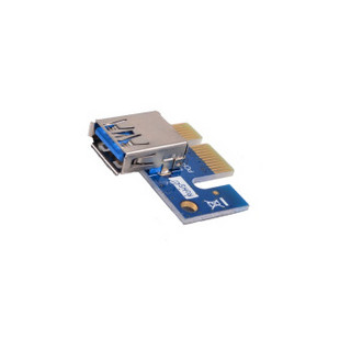 魔羯 MOGE MC2238 PCI-E转PCIe转接线 USB3.0 PCI-E显卡挖矿转接卡延长线