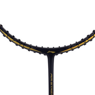 李宁（LI-NING）羽毛球拍单拍 N99 黑金色 加强型全碳素高端明星拍