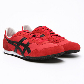 Onitsuka Tiger 鬼冢虎 男女款SERRANO运动休闲鞋 D7L4L-2390 红色/黑色 43.5