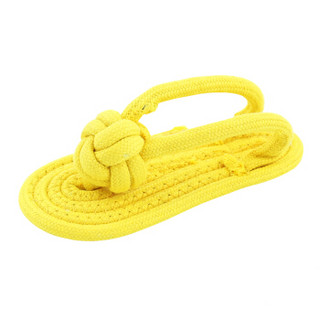 洛楚 Luxchic 宠物玩具 狗狗犬玩具 拖鞋棉绳啃咬玩具 2个装