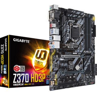 GIGABYTE 技嘉 Z370 HD3P 8350K 主板 ATX（标准型）