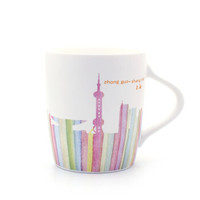 佳佰 JB0948 陶瓷马克杯 400ml 上海