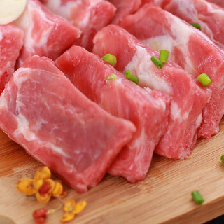 直隶黑猪 猪肋排 400g/袋 散养黑猪肉 黑猪排骨 生鲜