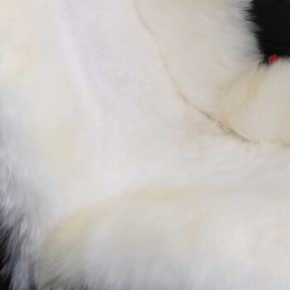 南极人（nanjiren）冬季汽车坐垫 羊毛坐垫 中长毛单座垫 全车汽车座垫 毛垫五件套 珍珠白