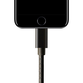 雷麦 苹果数据线 8/7/6手机充电线 适用于iphone6/6s/Plus/7/8/X/iPad/Air/Pro 快充版 1米 黑色