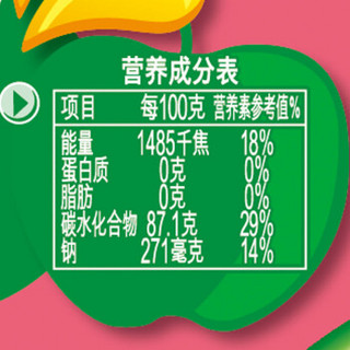 Nestlé 雀巢 12371653 趣满果  情迷热带果汁软糖橡皮糖 混合口味140g 简装