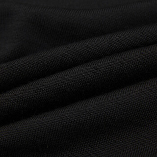TRUSSARDI 杜鲁萨迪男式黑色圆领羊毛衫52M000031Y091728 K299  M码