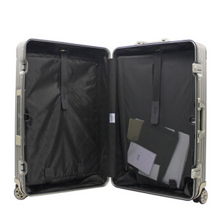 RIMOWA TOPAS TITANIUM MULTIWHEEL ELECTRONIC TAG系列拉杆箱旅行箱 924.70.03.5  钛金色 28寸