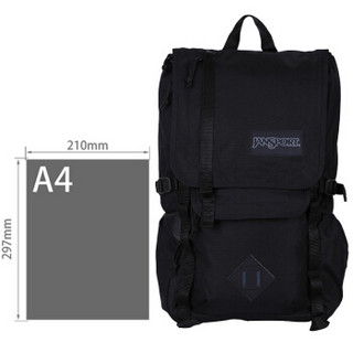 JANSPORT 杰斯伯 15英寸电脑双肩包背包书包T52S008黑色