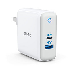 ANKER 60W充电插头 Type-C+USB-A接口