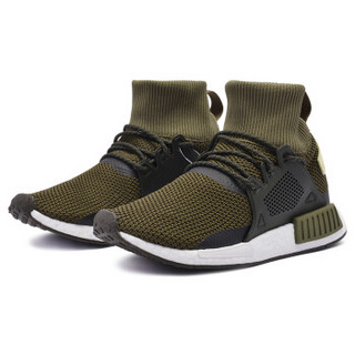 adidas 阿迪达斯 高帮耐磨轻便NMD_XR1 WINTER 男子休闲鞋 CQ3074 橄榄绿 43码/9(UK)