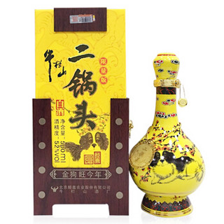 Niulanshan 牛栏山 清香型白酒 52度 500ml*6瓶 整箱装