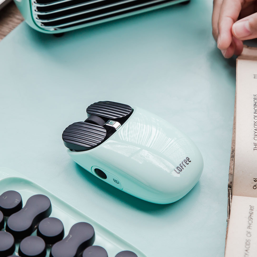 lofree洛斐maus薯片蓝牙鼠标多色