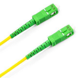 胜为（shengwei）FSSC-1050 工程电信级光纤跳线 SC(APC)-SC(APC)网线单模单芯 5米 收发器尾纤 网络光纤线