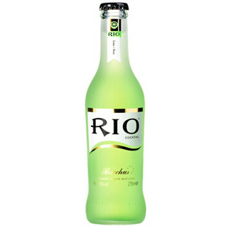锐澳（RIO）洋酒 鸡尾酒 预调酒果酒 青柠味 275ml*6瓶