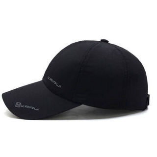 GLO-STORY 棒球帽 男士户外旅游运动遮阳帽休闲百搭棒球帽 MMZ814104 黑色
