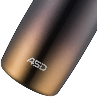 ASD 爱仕达 RWS40B3Q-J 304不锈钢保温杯 400ml 黑耀金