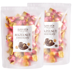 Alpes d'Or 爱普诗 榛仁夹心巧克力 500g*2袋