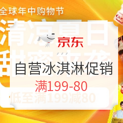 618成绩第一单，京东商城：88支雪糕只要99元！