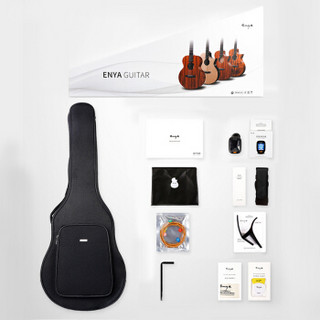 恩雅（enya）EMX1科技旅行吉他混合全单民谣木吉他初学者儿童小吉他guitar36寸