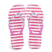 COQUi 酷趣 情侣款人字拖 简约时尚外穿休闲夹脚沙滩凉拖鞋女款 红色37 CQ3017