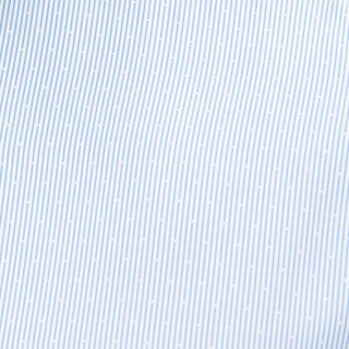 杉杉（FIRS）短袖衬衫男 商务休闲天丝条纹提花男士衬衣 TSB1240-1D蓝色 43