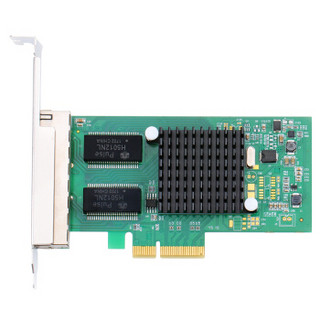 szllwl I350-T4企业款 PCI-E服务器四口千兆网卡 Intel i350t4 多口千兆网卡