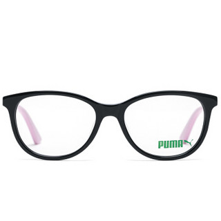 PUMA 彪马 eyewear 近视眼镜框儿童款 板材光学镜架 PJ0021O-006 黑色镜框 47mm