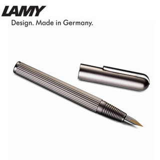 LAMY 凌美 帝国系列EF尖钛金属哑光银色墨水笔 钢笔