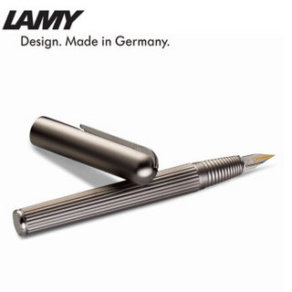 LAMY 凌美 帝国系列EF尖钛金属哑光银色墨水笔 钢笔