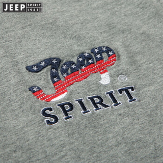 吉普男装JEEPSPIRIT 短袖T恤男 棉质POLO衫翻领休闲商务纯色半袖CHH61 白色 XXXL