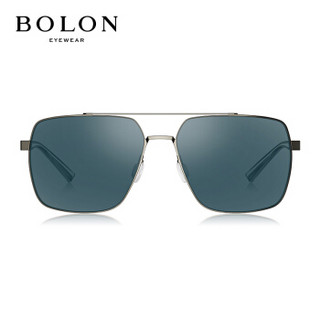暴龙BOLON太阳镜男款经典时尚眼镜方形飞行员墨镜BL8032C10
