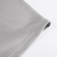 金三塔 绢丝橡筋平脚男内裤NZM064 灰色9300 XL (灰色、XL、平角裤、真丝面料)