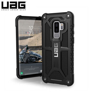 UAG 三星S9 Plus手机壳 Samsung S9+ 6.2英寸防摔保护套 高端时尚 尊贵系列 幻影黑