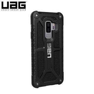 UAG 三星S9 Plus手机壳 Samsung S9+ 6.2英寸防摔保护套 高端时尚 尊贵系列 幻影黑