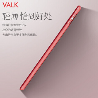 VALK 苹果新ipad保护套9.7英寸 2018新款/2017款平板电脑保护壳 轻薄防摔红色