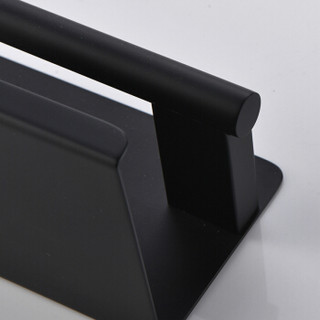 科固（KEGOO）K05007R 卫生间厕纸架手纸盒黑色 浴室不锈钢挂件