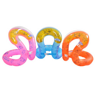 吉龙 儿童游泳圈蛇形游泳圈戏水玩具 M码彩色款（适用于6-18岁以上初学游泳、戏水）