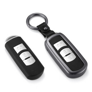 卡莱饰 马自达CX-4钥匙包 专车专用钥匙环钥匙套钥匙扣钥匙链钥匙壳改装 灰色