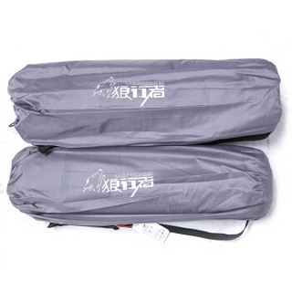 狼行者 自动充气垫户外帐篷睡垫防潮垫加宽加厚双人气垫自驾露营野营 5CM